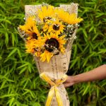 Honey Bunch Sunflower Bouquet - Image 4