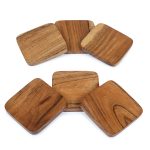 Set of 4 Wooden Coasters
