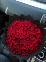The Passionate Heart Red Roses Bouquet - Image 4