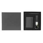SANTHOME Gift Set (Card Holder, Key Chain and Pen)