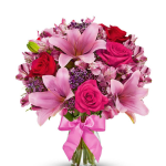 🌸 Rose & Lily Joy Bouquet