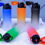 Stylish frosted water bottle - Image 2