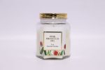 5 oz Hexagonal Clear Glass Scented Candle – Available in Multiple Fragrances - Image 3