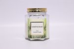5 oz Hexagonal Clear Glass Scented Candle – Available in Multiple Fragrances - Image 2