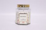 5 oz Hexagonal Clear Glass Scented Candle – Available in Multiple Fragrances