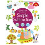 SIMPLE SUBTRACTION - WIPE AND CLEAN WORKBOOK