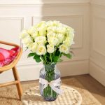 Elegant White Rose Bouquet - Image 4