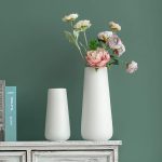 Elegant Tapered Ceramic Vase - Image 4