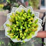 Emerald Lily Elegance Bouquet