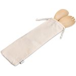 Okiyo Shinsen Bamboo Salad Servers - Image 2