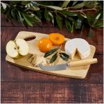 Okiyo Edamu Bamboo Cheese Board Set - Image 2
