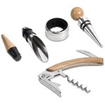 Okiyo Budonoki Bamboo Wine Accessories set - Image 5