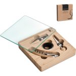 Okiyo Budonoki Bamboo Wine Accessories set - Image 4