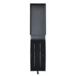 Santhome® Izola - Set of Elegance Ballpoint & Roller Pen - Black - Image 2