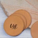 Genuine Leather Coasters