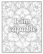 Adult Affirmation Coloring Book - Image 3