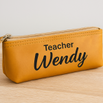 Personalised Trisha Genuine Leather Stationery Pouch