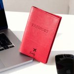 Genuine Leather Passport Holder