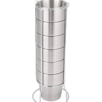 6Pcs Cup Stainless Steel Mugs Set - Image 2