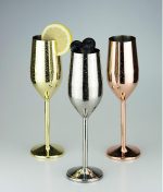 Gold Single Wall Wine Glass - Image 3