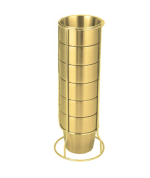 6Pcs Cup Stainless Steel Mugs Set